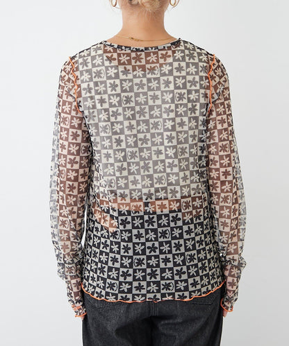 H.S組合花紋上衣