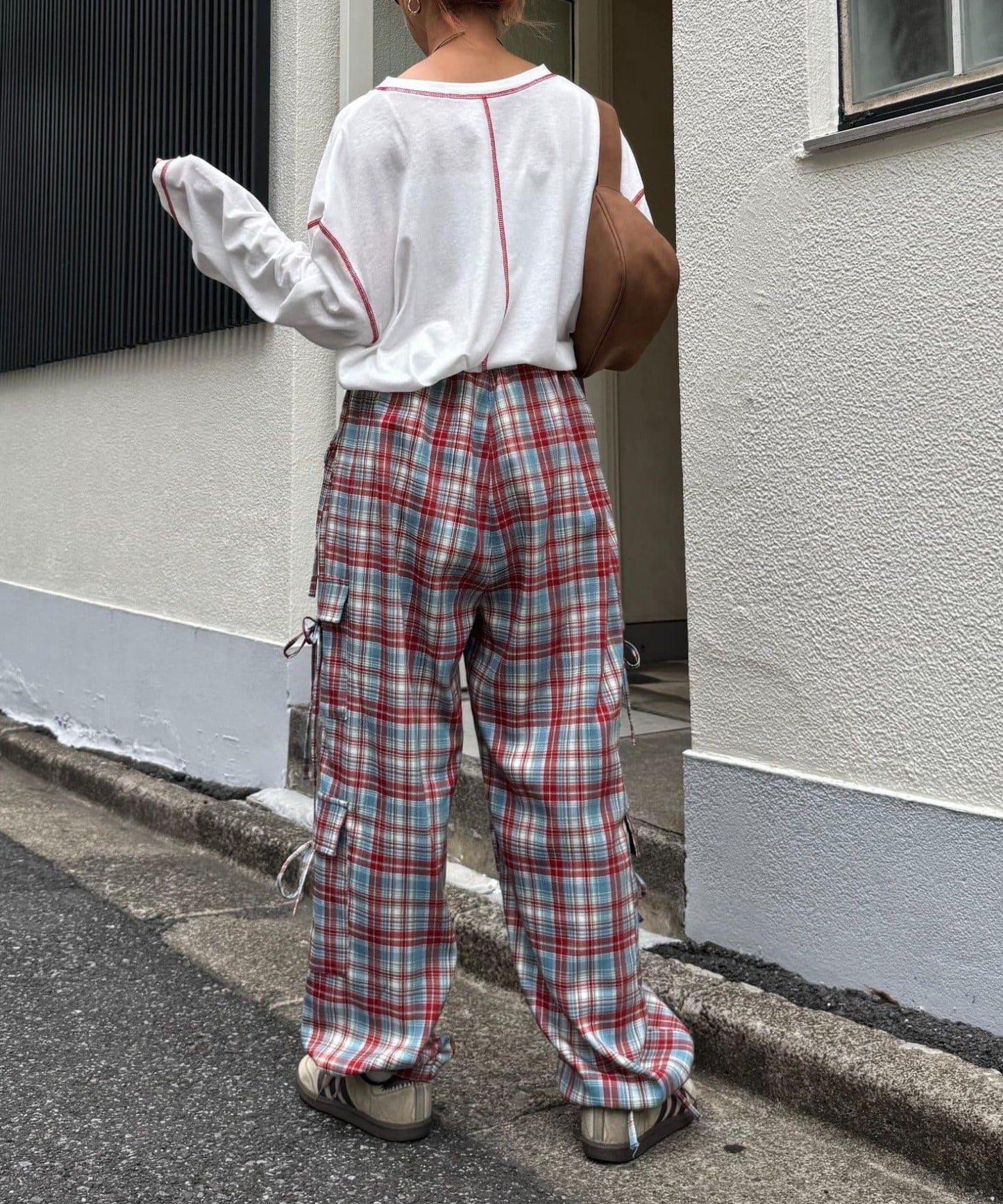 H.S透明紗質圓領T恤