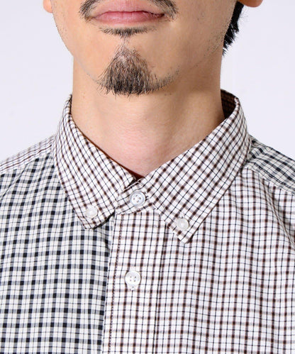【男孩刺繡】瘋狂圖案 鈕釦襯衫