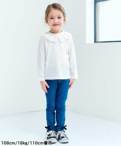 領口蕾絲T恤/7天風格