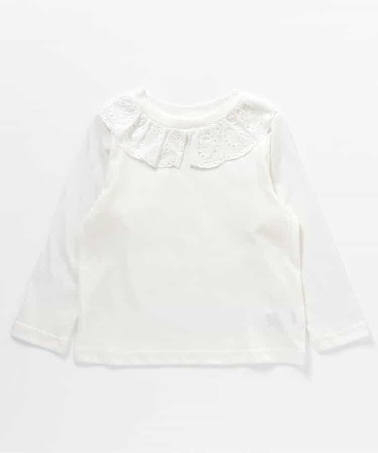 領口蕾絲T恤/7天風格