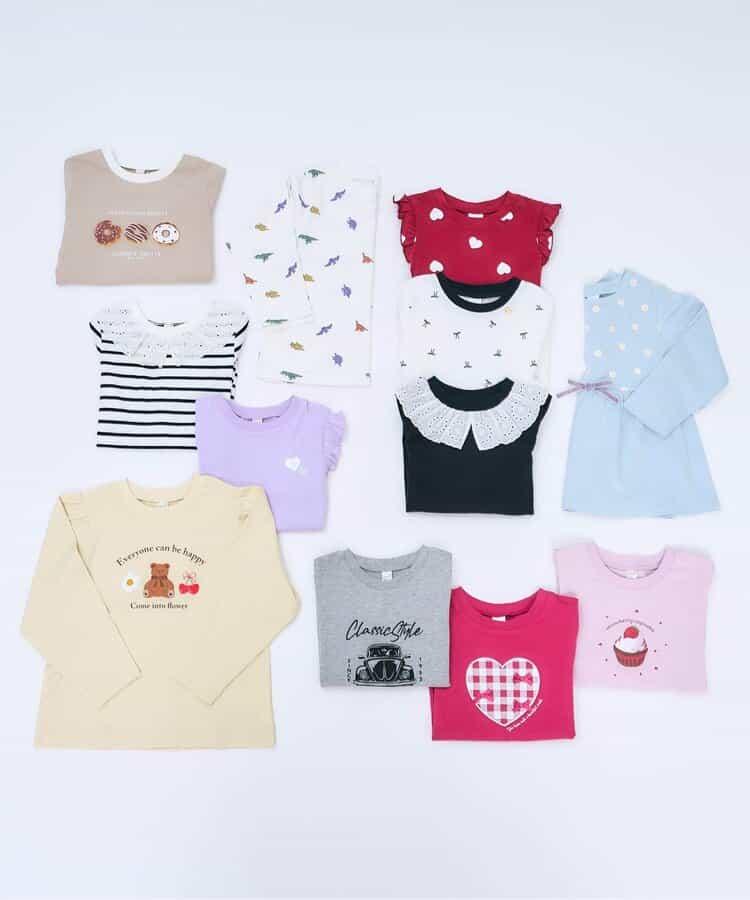 領口蕾絲T恤/7天風格