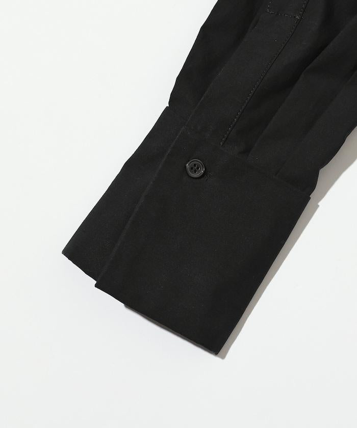 超大尺碼 蕾絲疊層襯衫