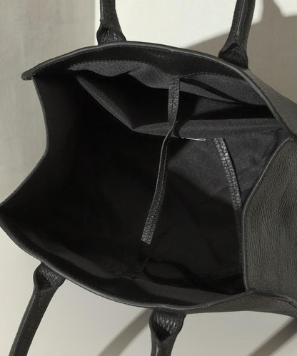 皮革 迷你波士頓包 / 牛皮 / 防水皮革