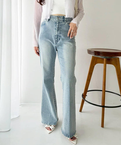 【限定】彈力牛仔褲