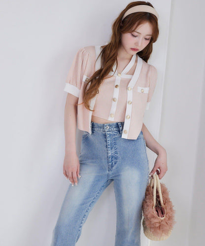 【限定】彈力牛仔褲