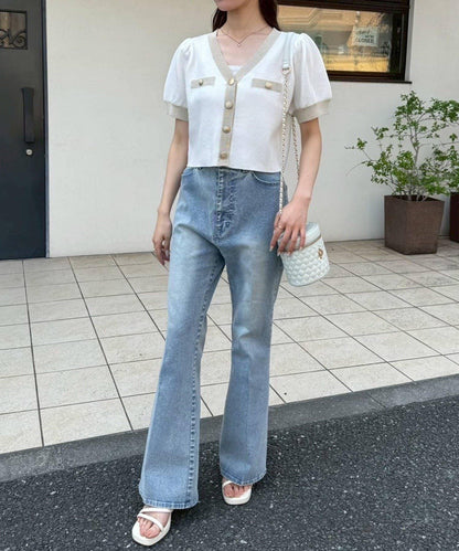 【限定】彈力牛仔褲