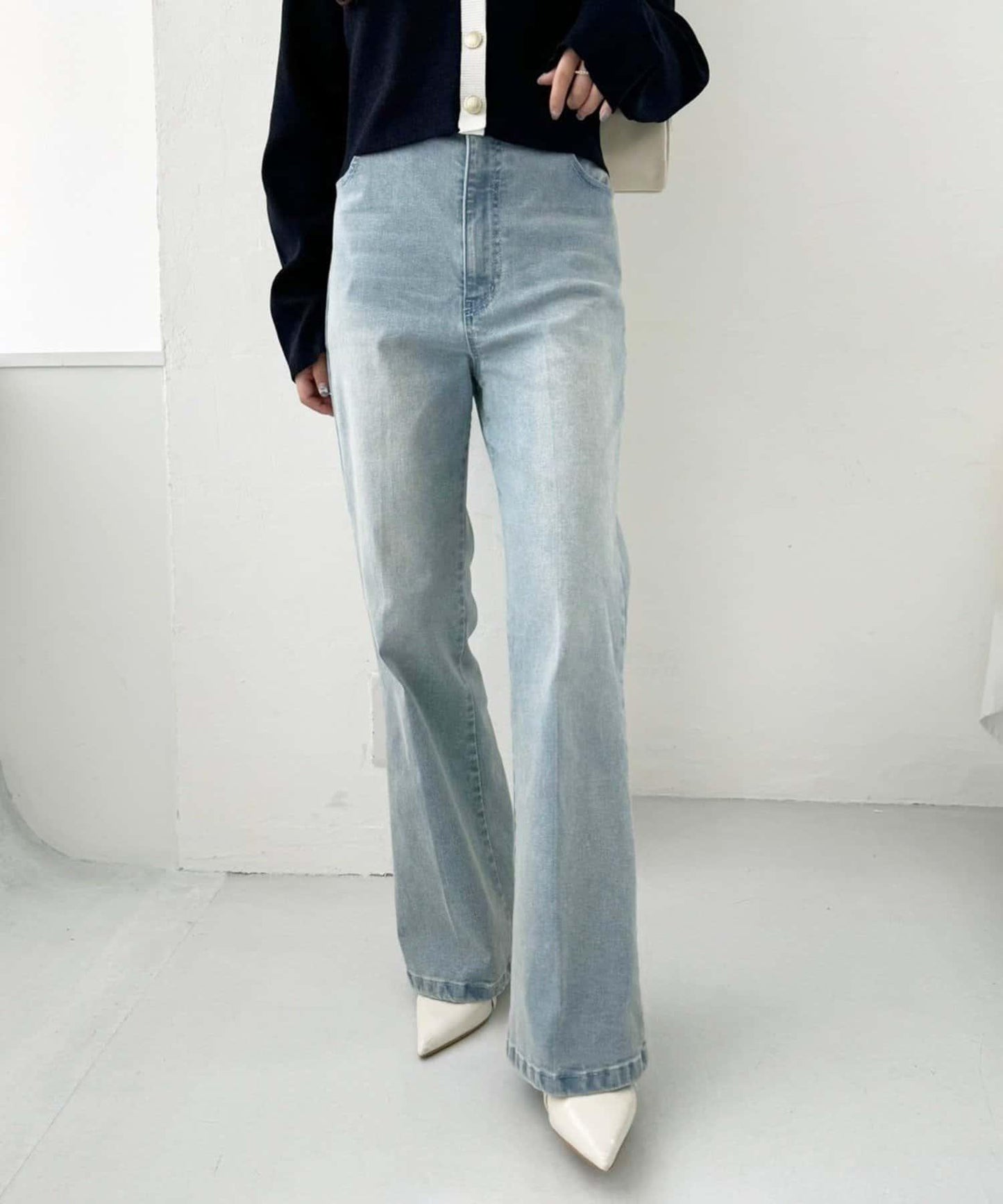 【限定】彈力牛仔褲