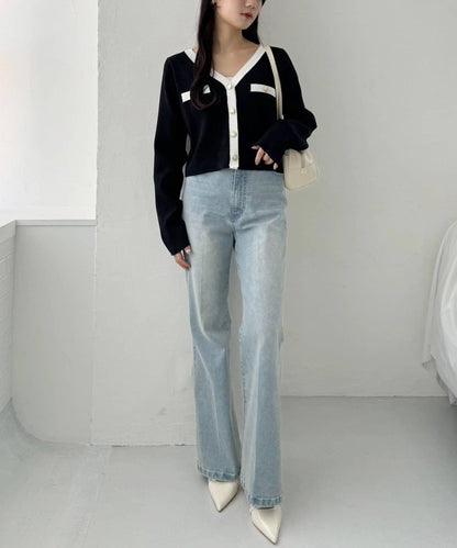 【限定】彈力牛仔褲