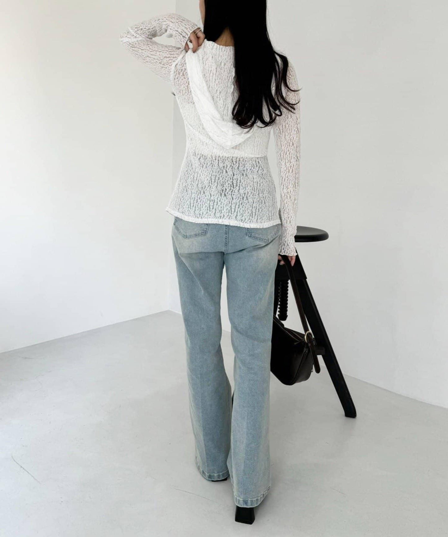 【限定】彈力牛仔褲