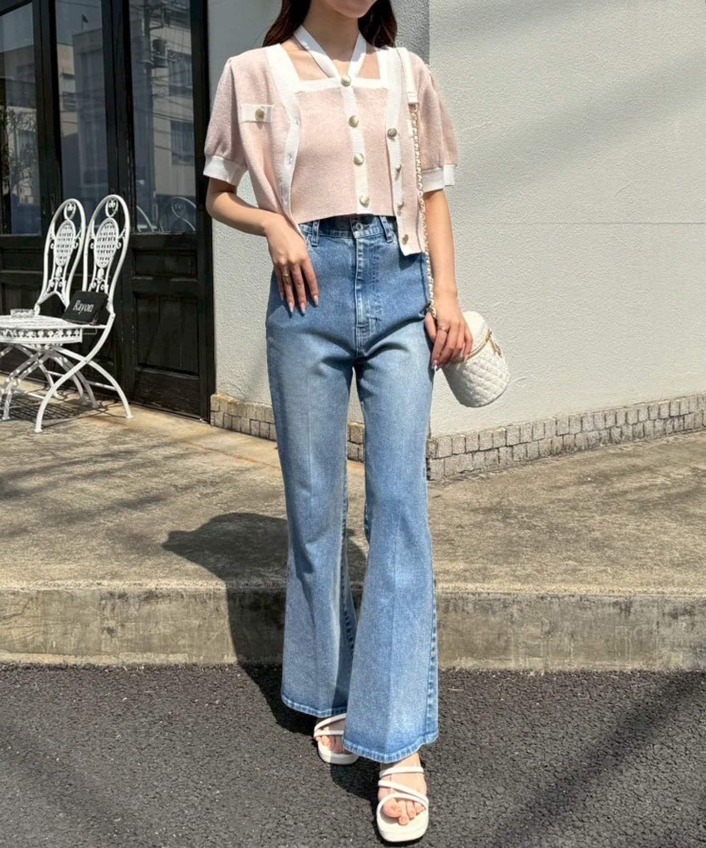 【限定】彈力牛仔褲