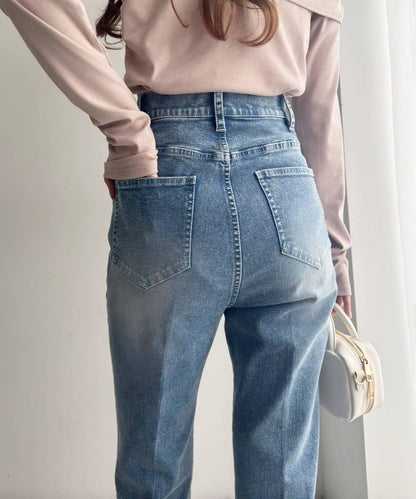 【限定】彈力牛仔褲