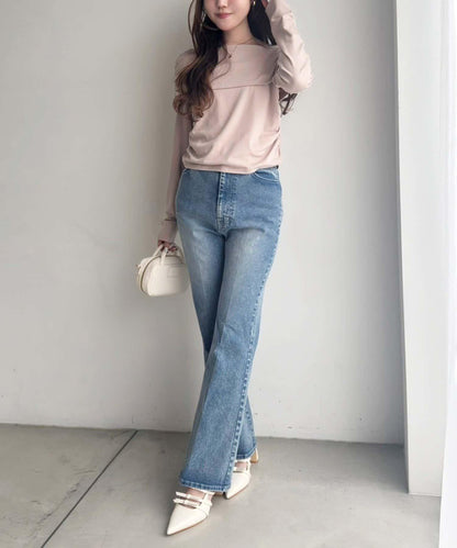 【限定】彈力牛仔褲