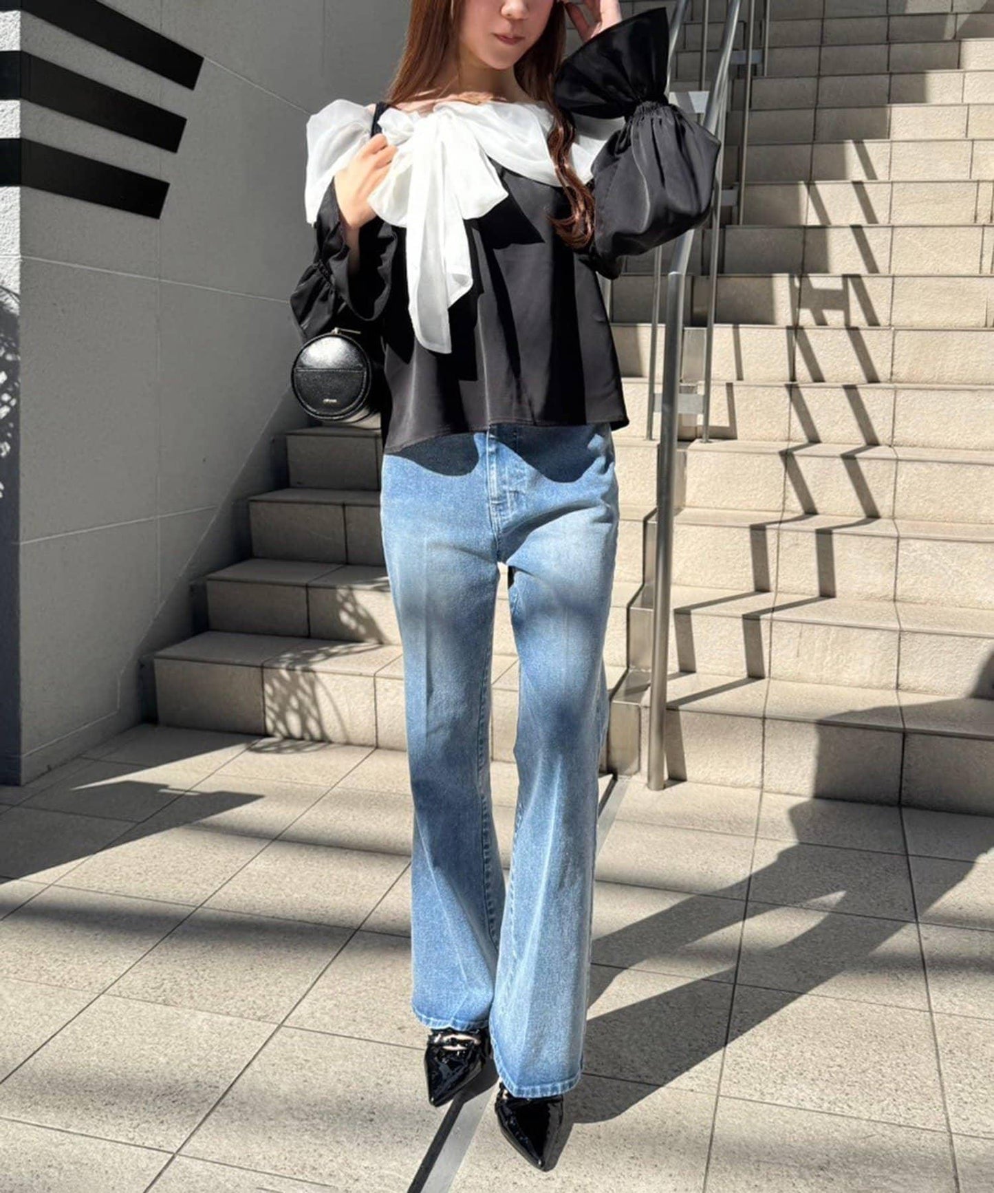 【限定】彈力牛仔褲