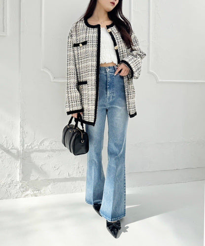 【限定】彈力牛仔褲