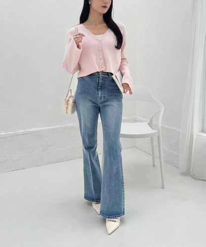 【限定】彈力牛仔褲