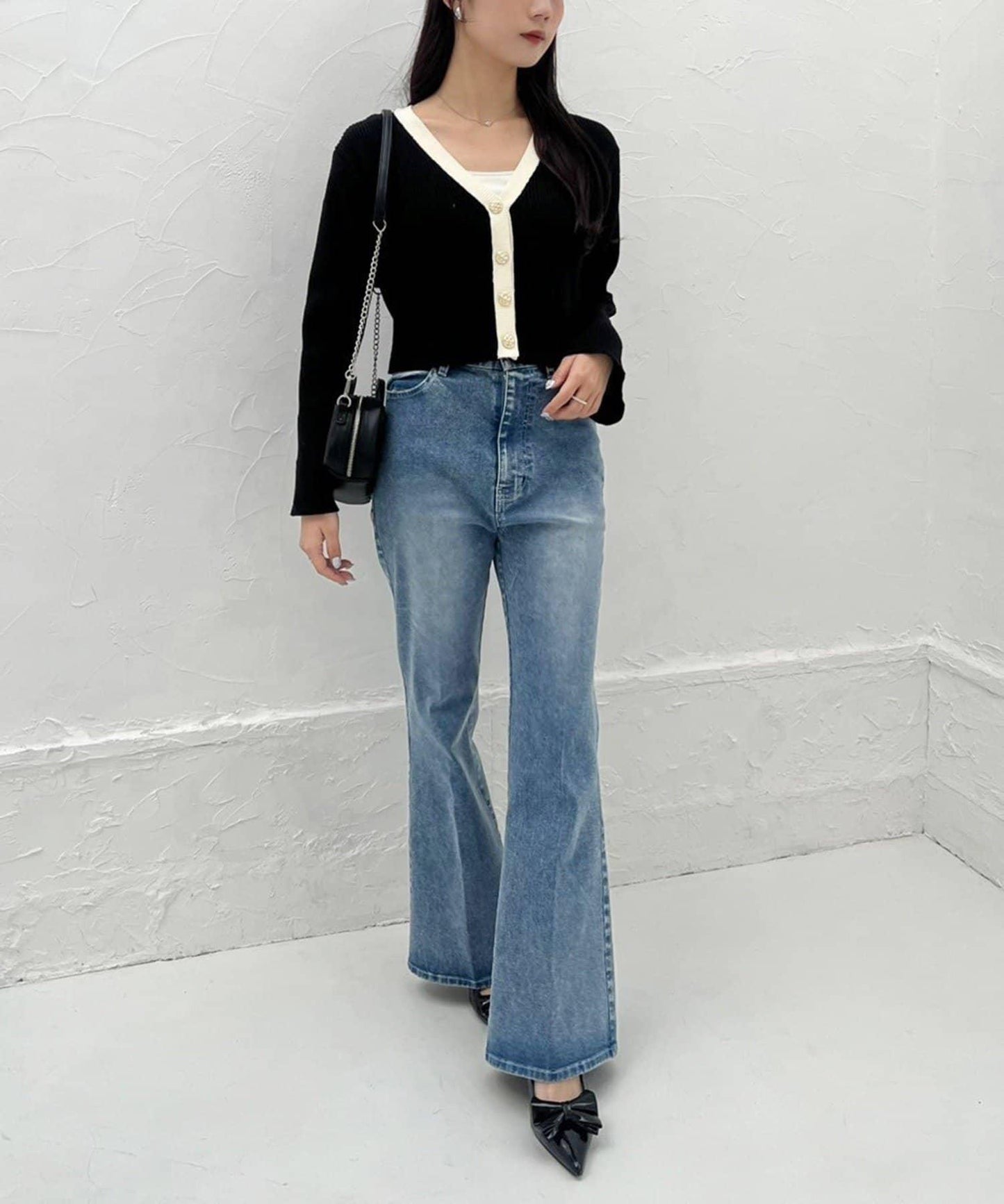 【限定】彈力牛仔褲