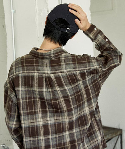 聯名格紋襯衫