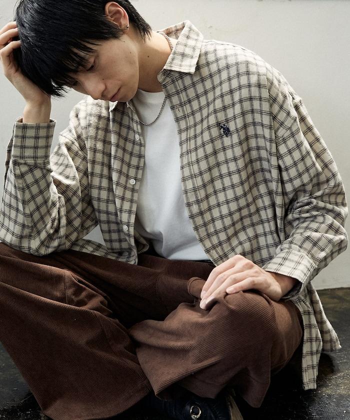 聯名格紋襯衫