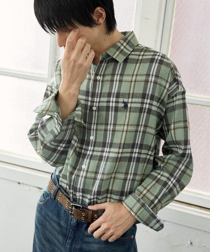 聯名格紋襯衫