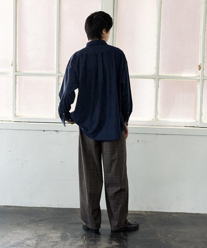 聯名一點刺繡燈芯絨襯衫