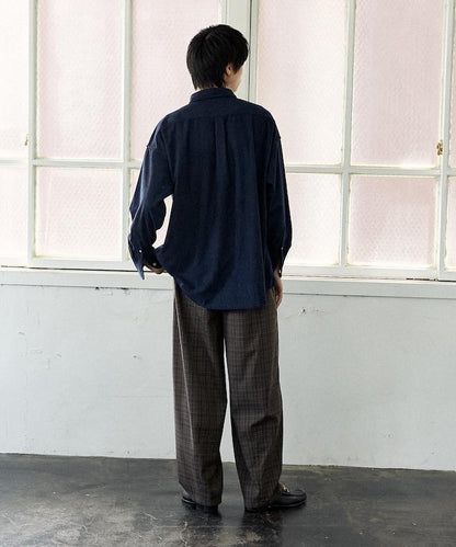 聯名一點刺繡燈芯絨襯衫