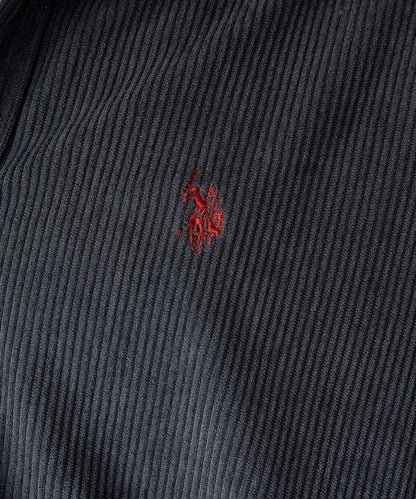聯名一點刺繡燈芯絨襯衫