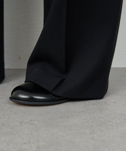 【套裝搭配】【名品襯衫同款面料！】【舒適×修腿】平紋西褲