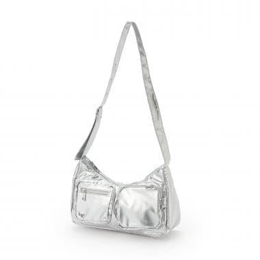 【LTXC】前置口袋扣帶單肩包