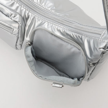 【LTXC】前置口袋扣帶單肩包