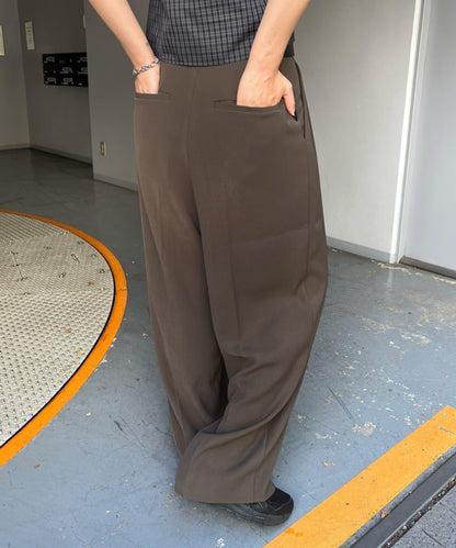 【WHO'S WHO gallery】2褶秋季休閒長褲