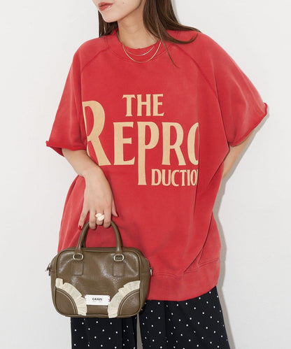 【復刻標籤】短袖拉甘運動衫