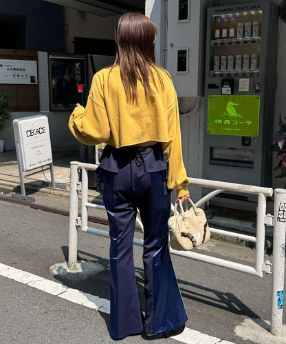 【Ciaopanic】圓領刺繡水洗短款衛衣