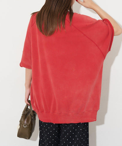 【復刻標籤】短袖拉甘運動衫