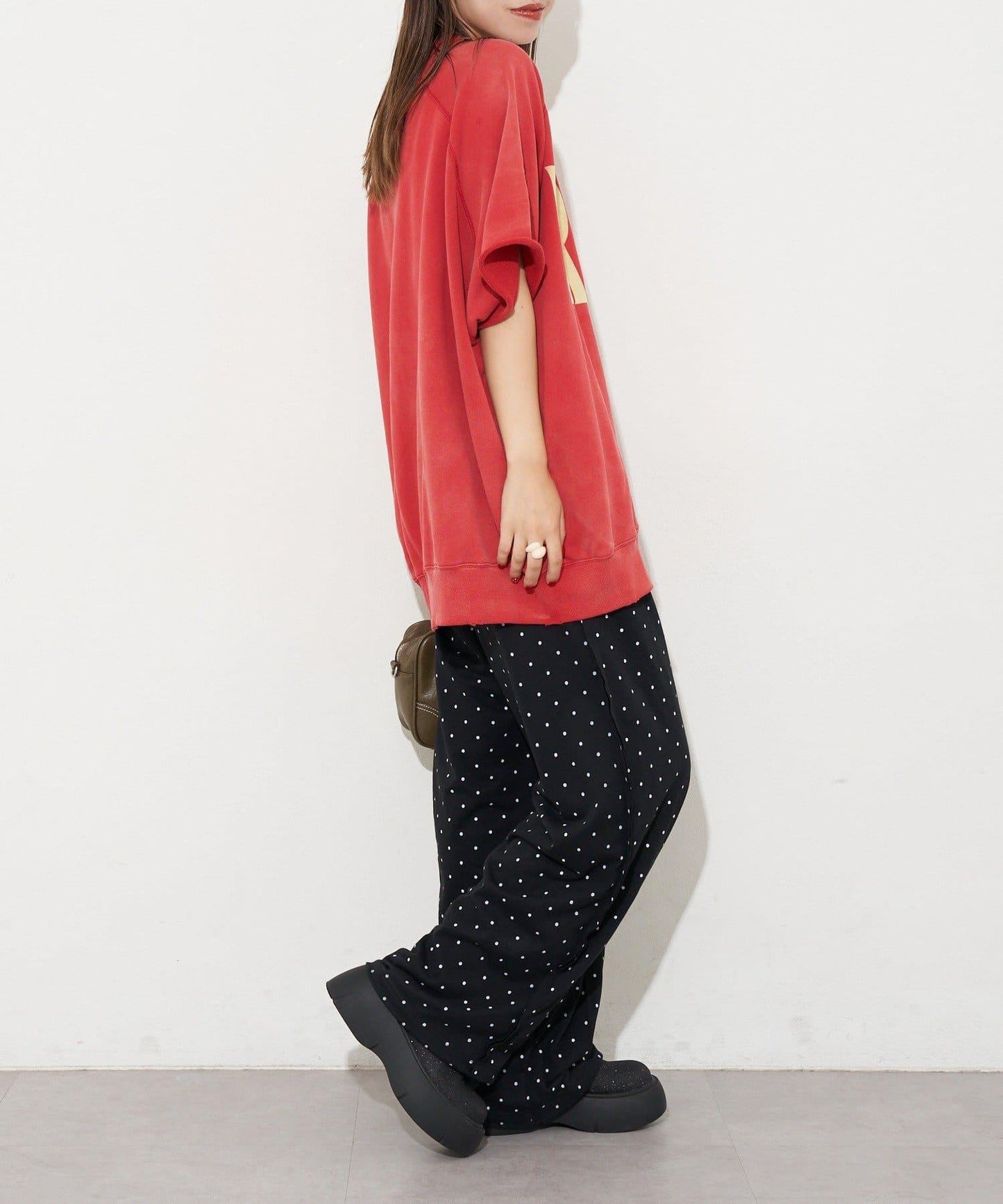 【復刻標籤】短袖拉甘運動衫