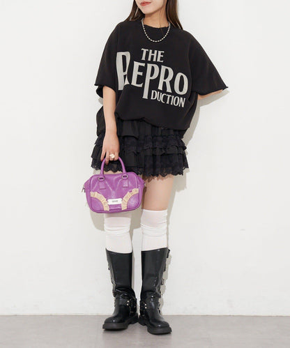 【復刻標籤】短袖拉甘運動衫