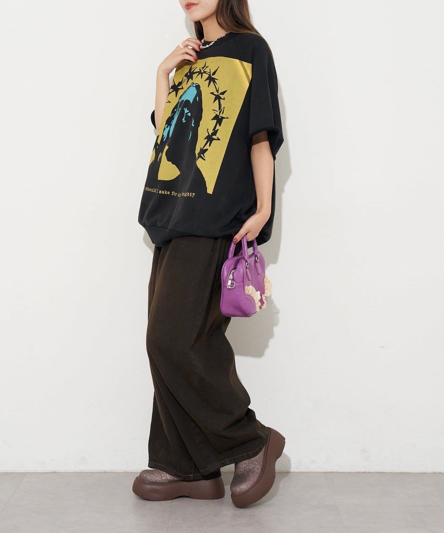 【復刻標籤】短袖拉甘運動衫