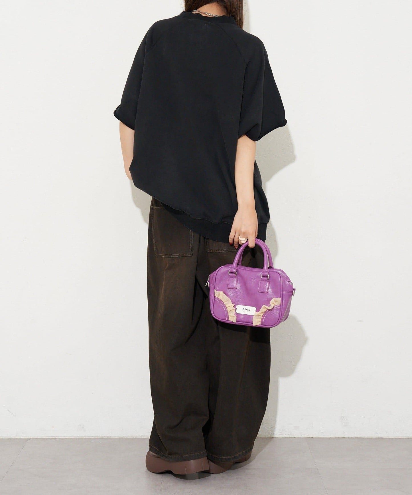 【復刻標籤】短袖拉甘運動衫