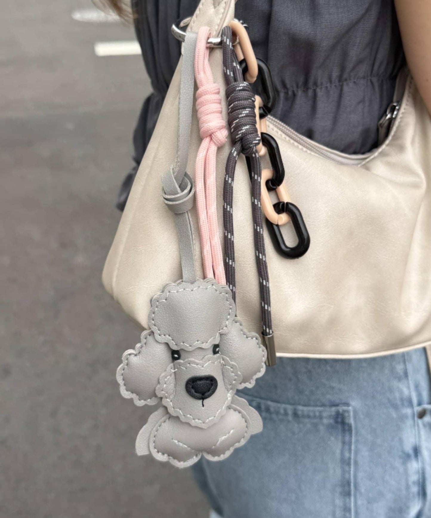 混搭狗狗鑰匙扣