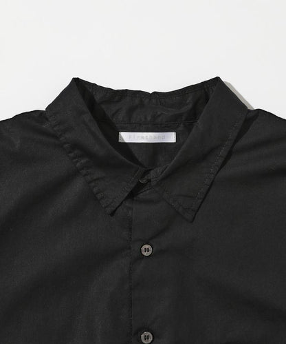 輕鬆合身寬鬆襯衫 / 常規領 / 長袖