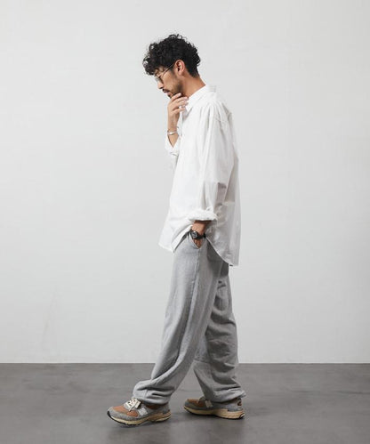 輕鬆合身寬鬆襯衫 / 常規領 / 長袖