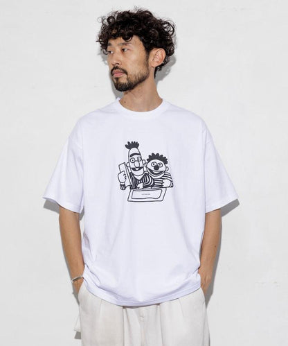 Best Friends 正面印花T恤 / CP25SS-FH007