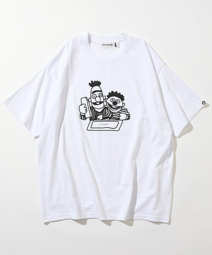 Best Friends 正面印花T恤 / CP25SS-FH007