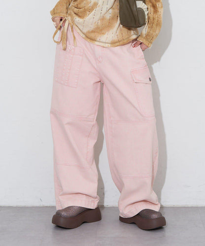 【Ciaopanic】【Anti Warp】工裝牛仔褲