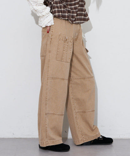 【Ciaopanic】【Anti Warp】工裝牛仔褲