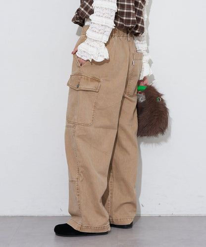 【Ciaopanic】【Anti Warp】工裝牛仔褲