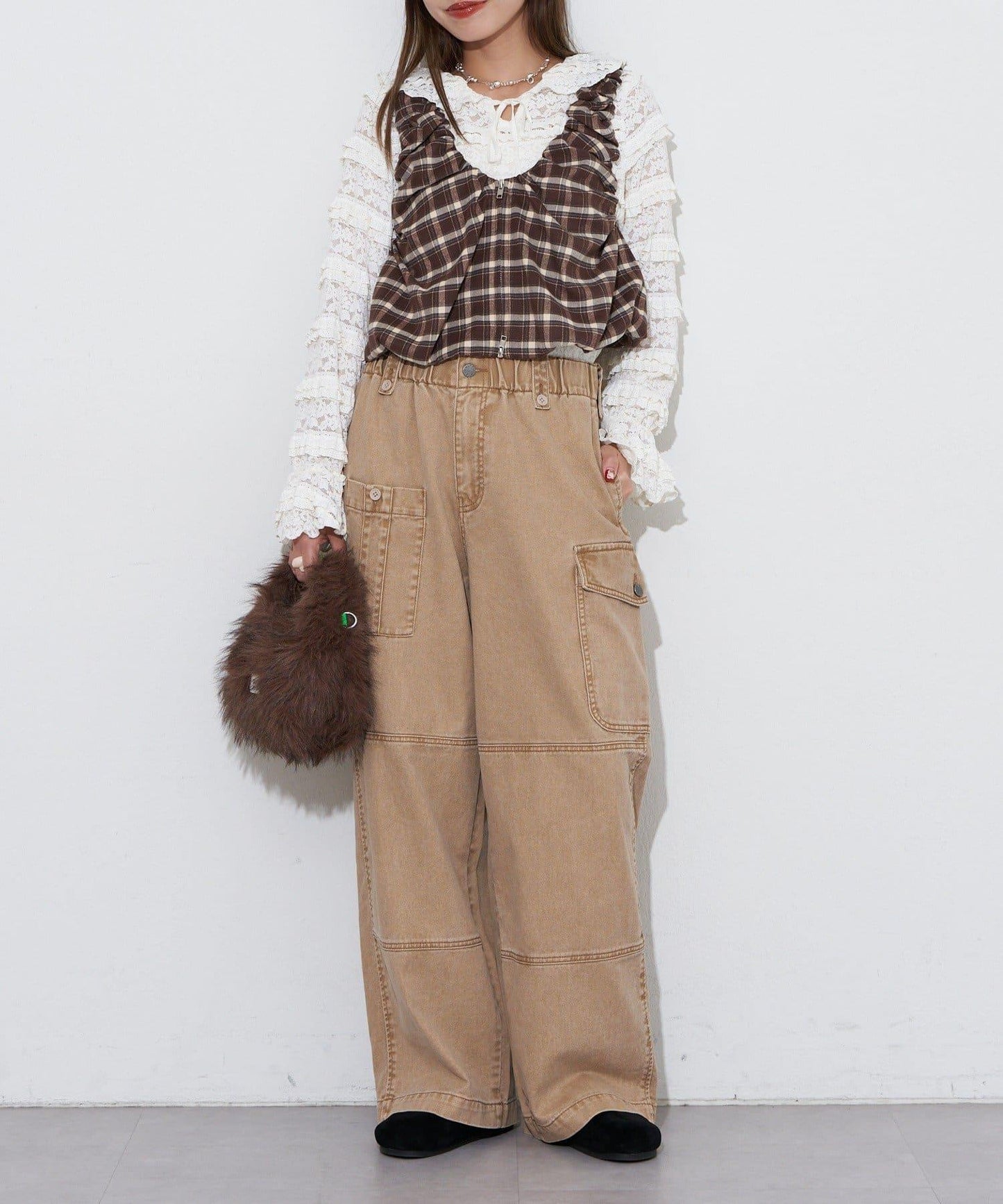 【Ciaopanic】【Anti Warp】工裝牛仔褲