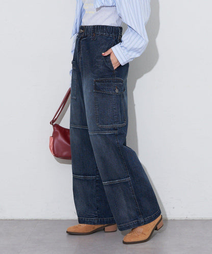 【Ciaopanic】【Anti Warp】工裝牛仔褲