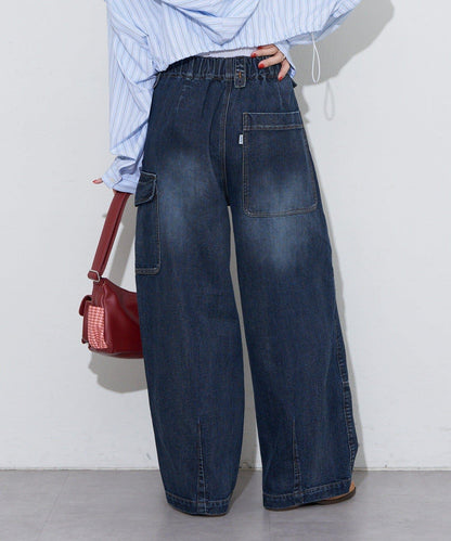 【Ciaopanic】【Anti Warp】工裝牛仔褲