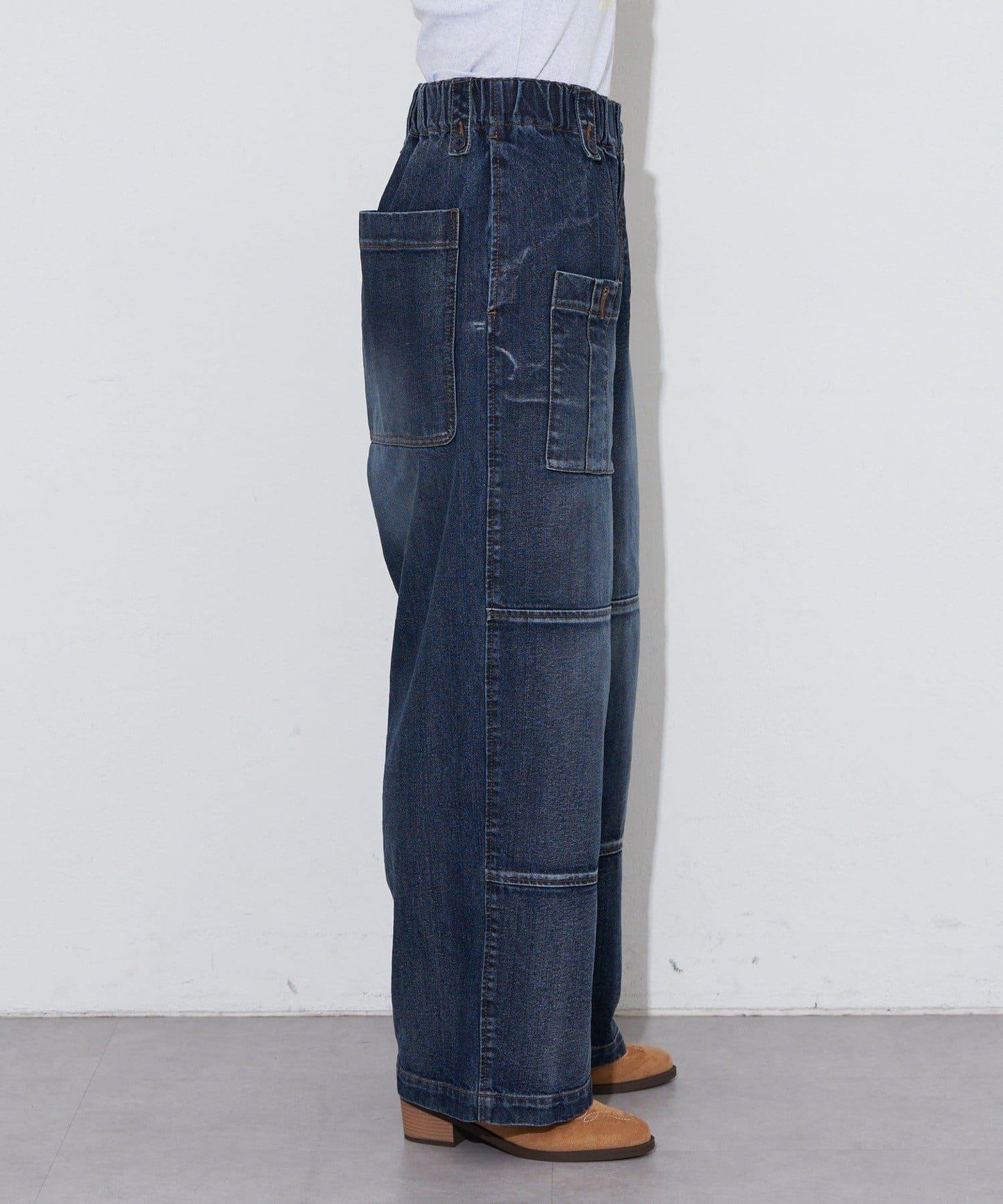 【Ciaopanic】【Anti Warp】工裝牛仔褲